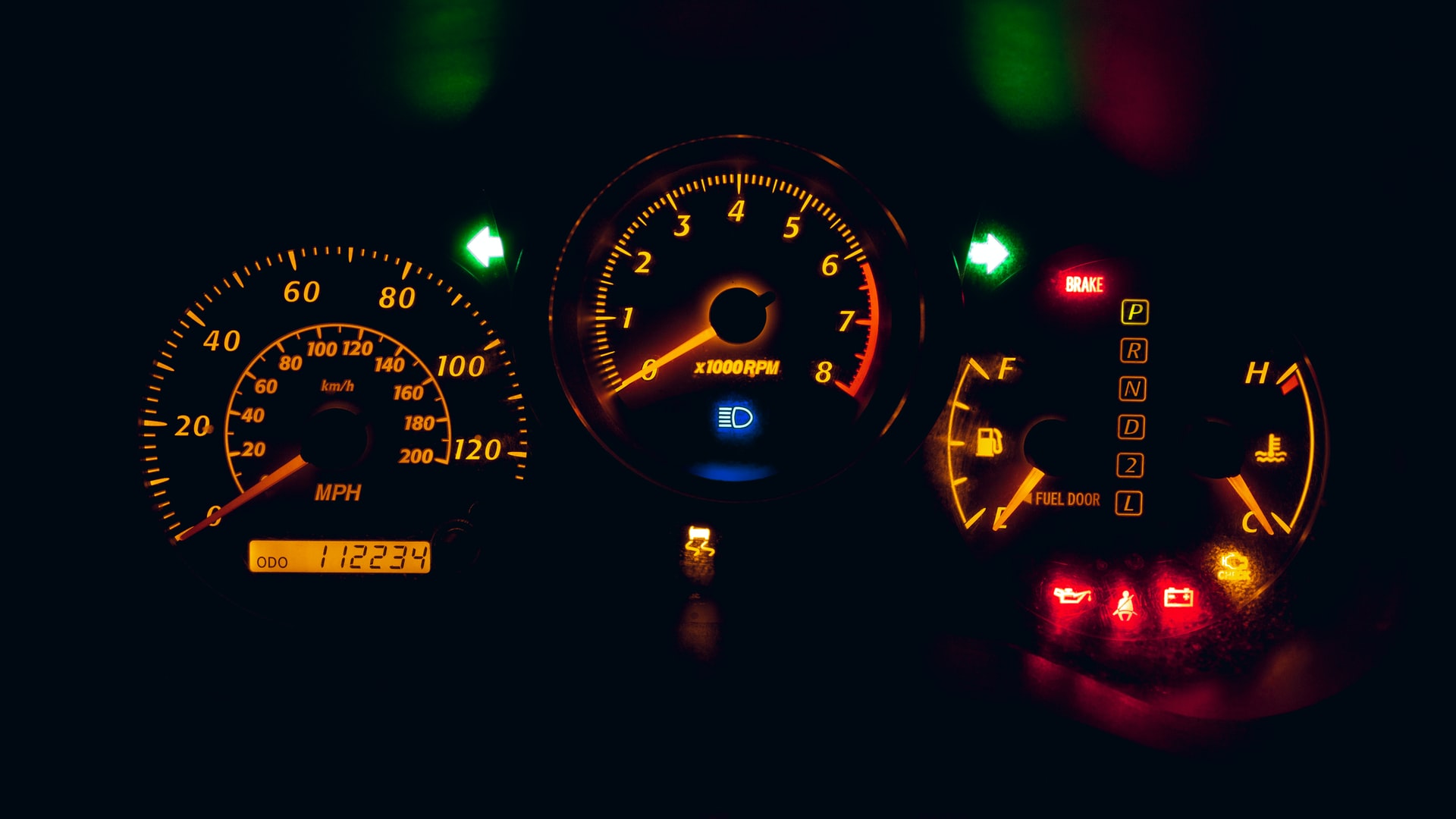 car dashboard warning lights